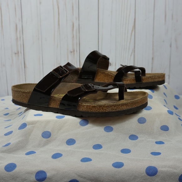 Birkenstock Other - Men's Birkenstock Brown Patent Leather EU 42 US 9